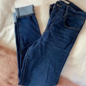 Levi’s Dark Wash Skinny Jeans